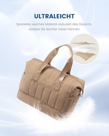 Сумка-валіза LOVEVOOK для жінок, дорожня сумка-шопер, велика містка сумка ручної поклажі з відділенням для взуття та мокрих речей, сумка для пологового будинку, спортивна сумка, дорожня сумка для подорожей, відпочинку, вихідних, фітнесу (40л-2шт, зелена)