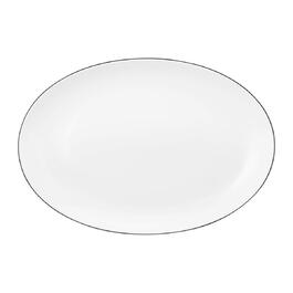 Seltmann Weiden 001.741631 Lido Black Line Serving Plate Oval 35x24 cm