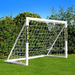 Ворота для футболу FORZA Garten – 5 розмірів, міцні, стійкі до погодних умов, з PVC, для дітей та дорослих, швидкий монтаж 1,8м x 1,2м