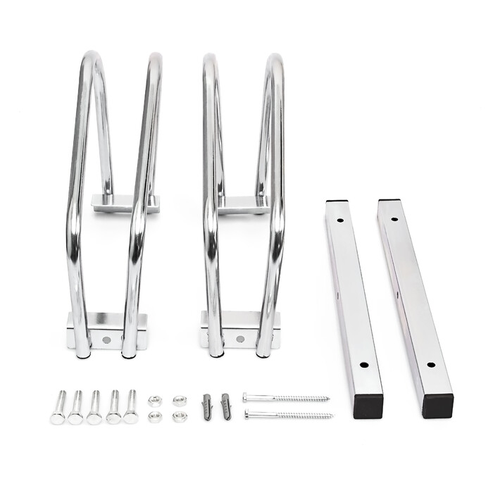 Relaxdays Bicycle Stand 2x Floor & Wall Mounting