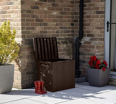 Садова скриня Keter City Storage Box 113 л, коричнева