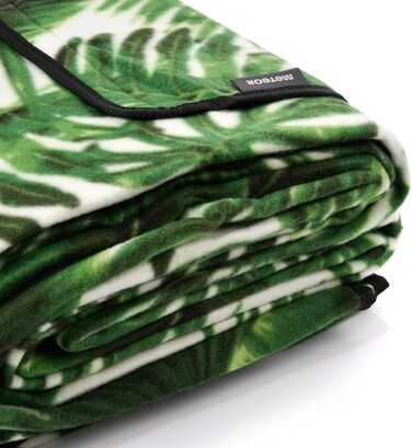 Плед для пікніка Meteor XXL водонепроникний, термоізольований (175x200 см, листя)
