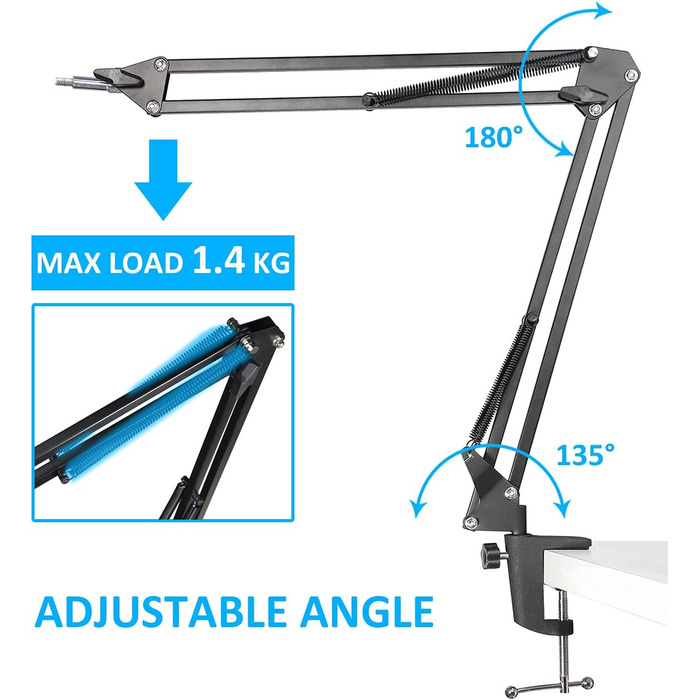 Підставка для мікрофона SoloCast від YOUSHARES: надійний кріплення для мікрофона HyperX SoloCast