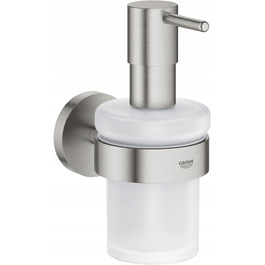Настінний дозатор для мила Grohe, 150 мл, сірий