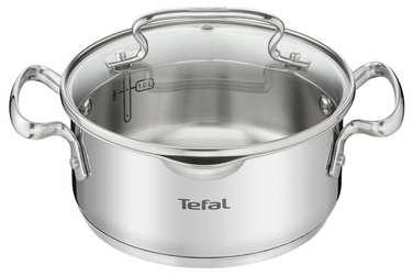 Набір каструль та сковорідок Tefal Duetto+ з нержавіючої сталі, 10 предметів, G732SA55