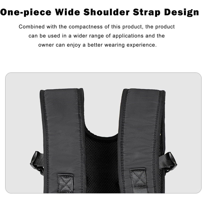 Рюкзак-переноска для домашніх тварин, водонепроникний, регульований, для собак середніх та маленьких порід (DG-M)