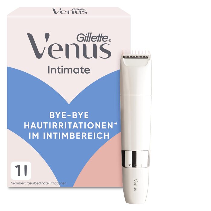 Жіноча бритва Gillette Venus для зони бікіні з 5 змінними лезами, тример для депіляції інтимних зон, захист від подразнень