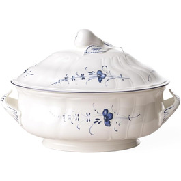 Терін Villeroy & Boch Vieux Luxembourg, преміум порцеляна, білий/синій