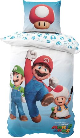 Комплект постільної білизни 135x200, Addams, Mario (Мікрофібра)