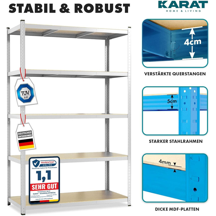 KARAT TitanRack Big Heavy-Duty Shelving Unit
