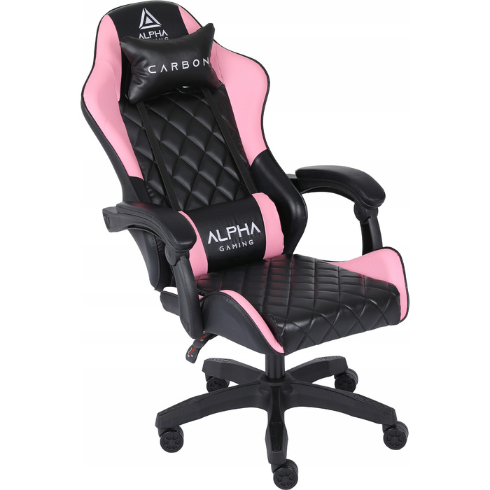 Ігрове крісло Alpha Gaming CARBON, штучна шкіра