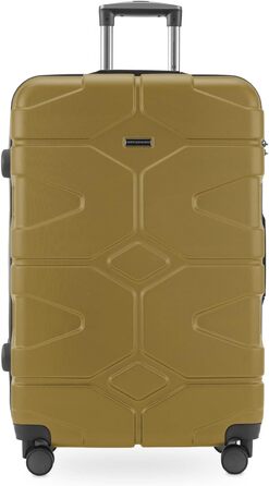 Чемодан X-Kölln 2в1 (S & L) з TSA замком, 76 см, матовий (Золото Осені)