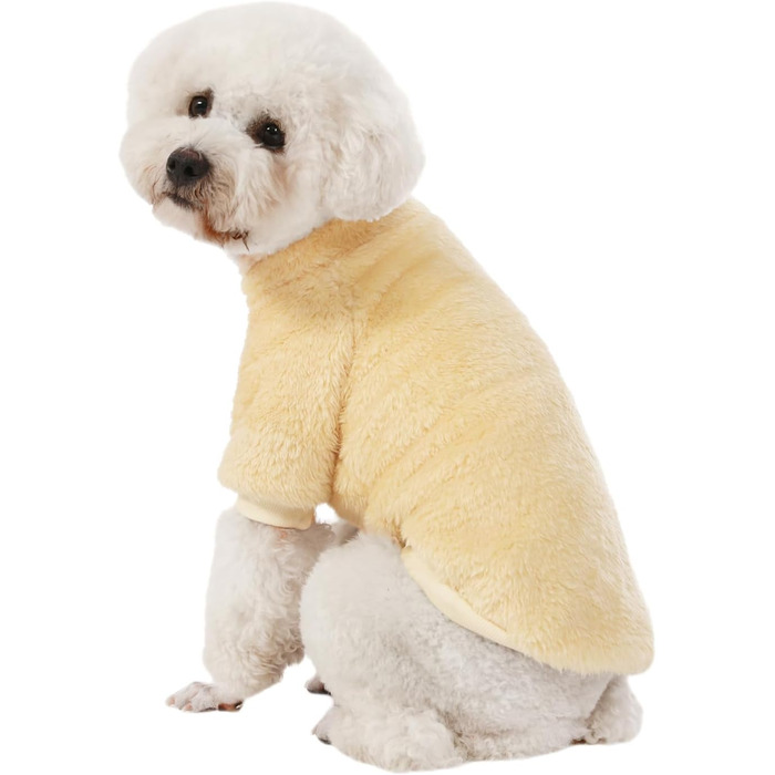 Dog Sweaters, 3-Pack, Dog Sweaters for Small Dogs, Dog Clothes for Small Dogs, Girls and Boys, Ultra Soft and Warm Puppy Sweater Dog Coat for Winter Christmas (XXS,