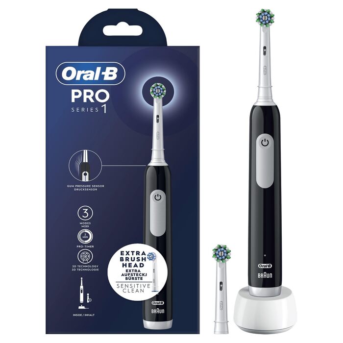 Електрична зубна щітка Oral-B Pro Series 1 Black – оригінальна якість