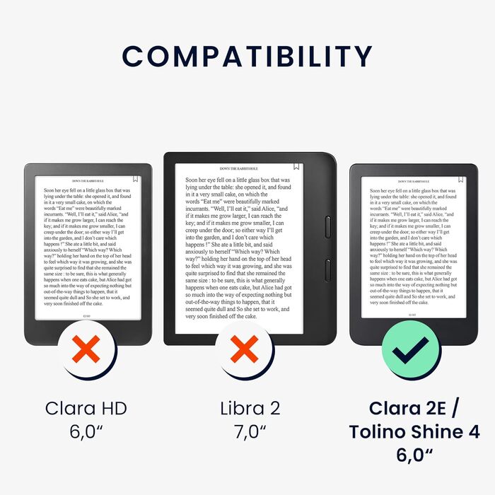 Чохол-книжка kwmobile для Kobo Clara 2E / Tolino Shine 4 - з візерунком єгипетських ієрогліфів (золото, чорний, темно-синій, жовтий)