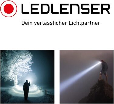 Ліхтарик Ledlenser P7R LED, акумуляторний, фокусування, 1000 люмен, 210 м, 40 годин, чорний
