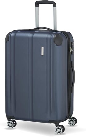 Тролей-валіза Travelite CITY: містка, розширювана, 68 см, 78-86 л, TSA замок