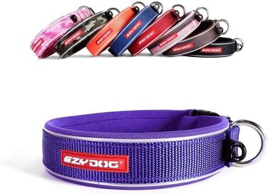 Нашийник для собак EzyDog Camo (M, зелений) - неопреновий, водонепроникний, світловідбиваючий, для великих, середніх та малих собак