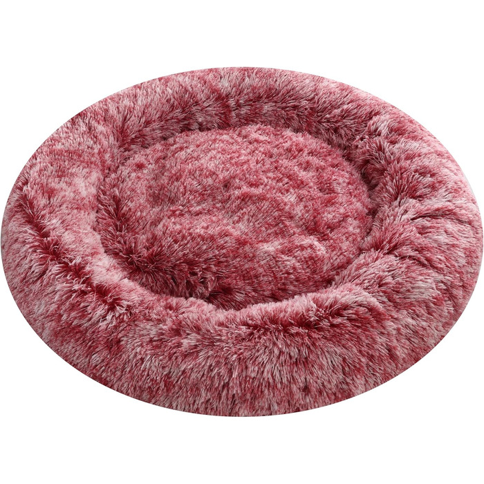 Крісло-гніздо для собак XXXL, Рожеве. Крісло-лежанка для собак з антистресовим покриттям, знімний та пральний чохол, 115 см