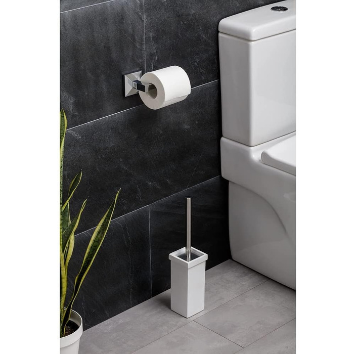 TATAY Klobürste: Елегантна щітка для туалету з кераміки | Тримач для щітки | Колекція Saigon | Бежевий