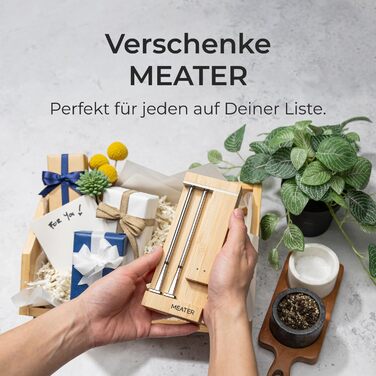 MEATER Pro Duo: Розумний термометр для м'яса | Висока термостійкість 550°C | Велика дальність | Сертифікована точність | Для BBQ, духовки, гриля, коптильні, фритюрниці | 50+ рецептів в додатку