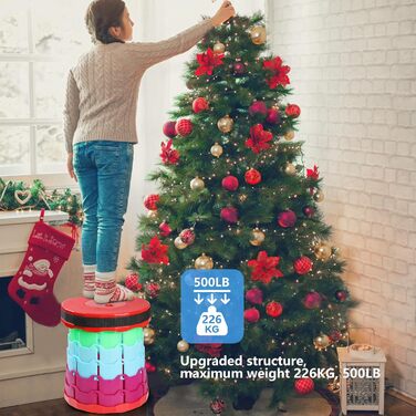 Зручний складаний стільчик GeeRic: телескопічний, для кемпінгу, риболовлі, дитячий, зелений