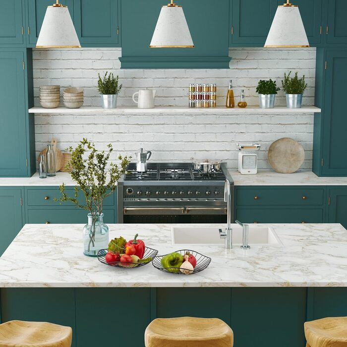 Стійка для фруктів та випічки Relaxdays, 3 яруси, метал, 34x49x31,5 см, дизайн 