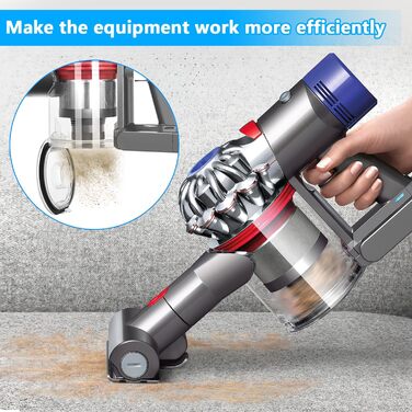 Контейнер для пилу Dyson V7/V8: Оригінальна запчастина, рожевий колір