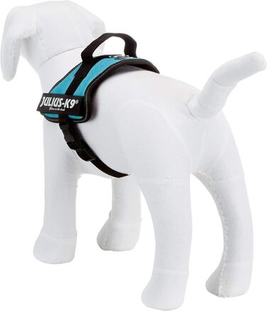 Шлейка Julius K-9 Power, розмір XS/Mini-Mini, колір Океан - тканина, багатокольорова, упаковка 1 шт.