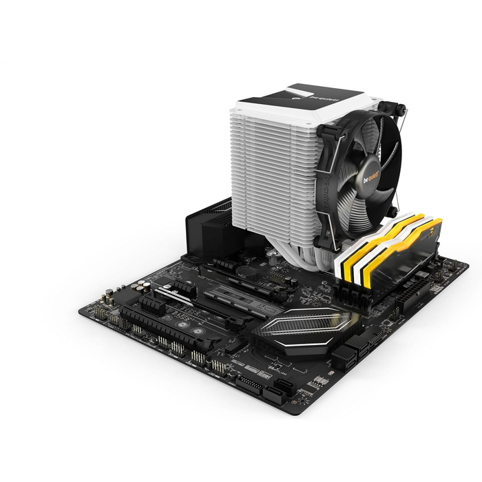 Кулер для CPU be quiet! Shadow Rock 3 White, 160W TDP, 135mm вентилятор, HDT, 4x Heatpipe, Slim Design
