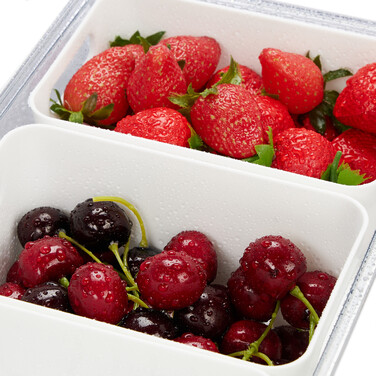 Relaxdays Refrigerator Organizer, 3-Piece Set