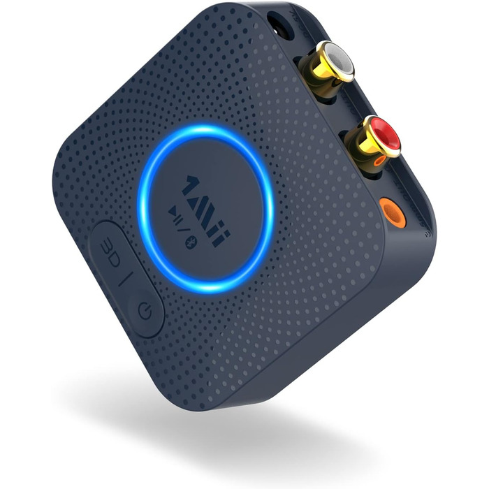 1Mii B06HD Bluetooth 5.1 Аудіоприймач: HiFi, aptX HD, Low Latency, 3.5mm/Cinch, 15 годин роботи