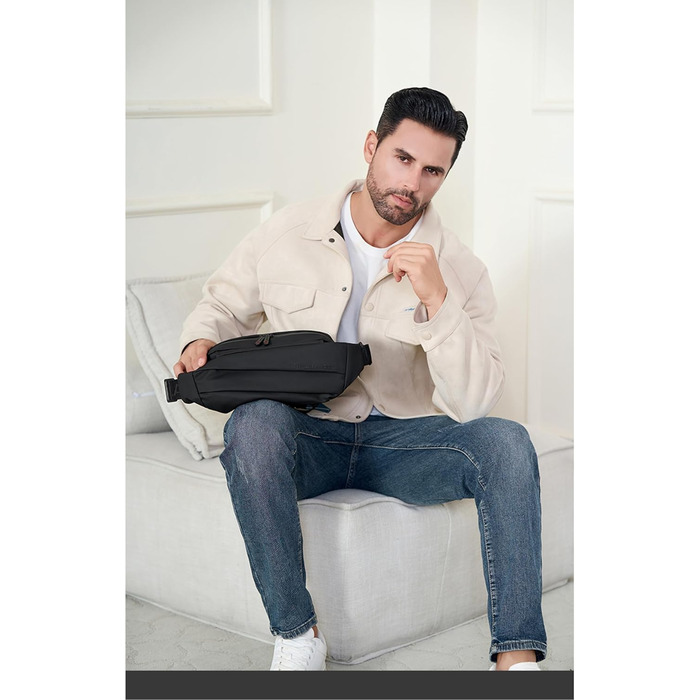 Чоловіча та жіноча поясна сумка Asher – водонепроникна, легка, кросбоді, унісекс, для спорту, подорожей, фестивалів