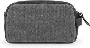 Чоловіча дорожня сумка Londo Echtleder, набір сумок для туалету (чорний)