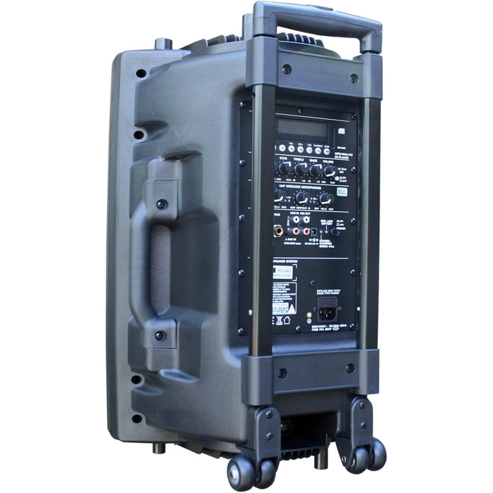 E-Lektron EL30-M MK-III: Портативна акустична система 700W з Bluetooth, MP3, USB, SD, 2 мікрофона та пультом - Soundsystem