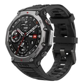 Смарт-годинник Amazfit T-Rex 3 Outdoor 48мм AMOLED GPS NFC Чорний