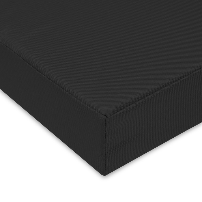 Подушка Superkissen24 120 x 40 x 8 см, чорна