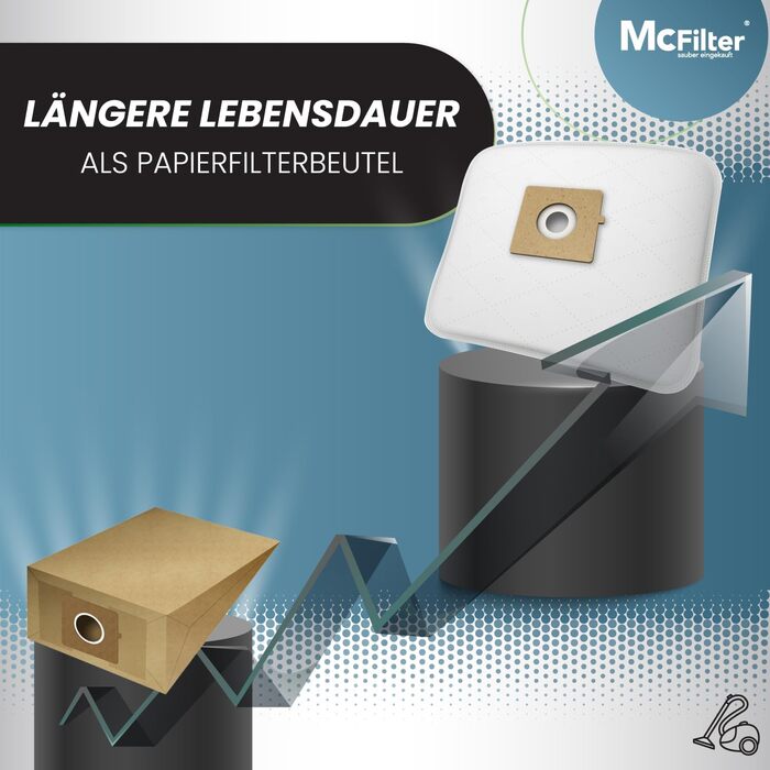 Набір фільтрів McFilter для пральних машин (12 шт.) | Ø 32/35 мм | Універсальний (Bosch, Siemens, Miele, Kärcher, Rowenta, Severin, AEG, Grundig)