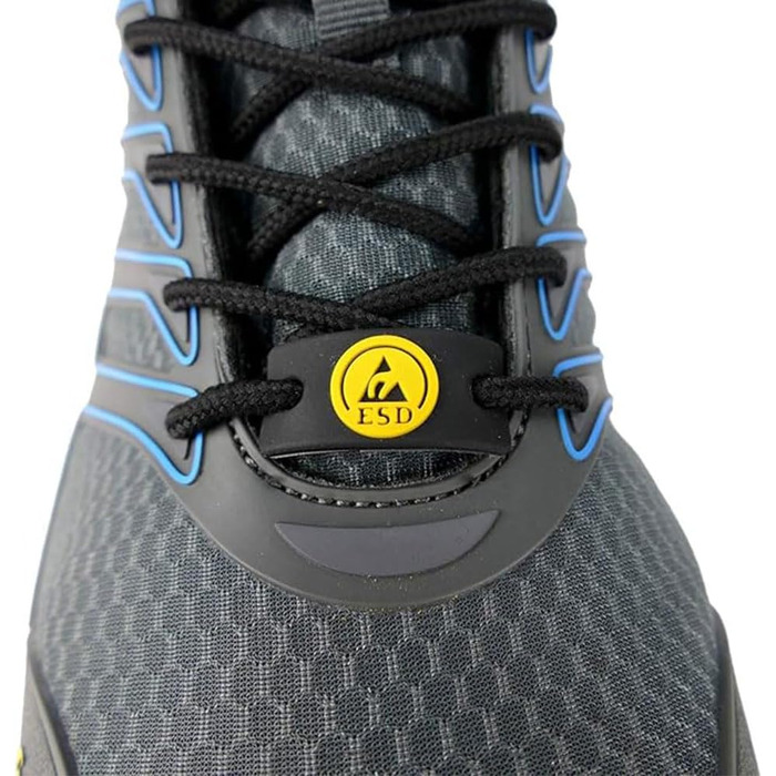 Черевики робочі Goodyear S1P/SRA/HRO для чоловіків, металозахист відсутній, підошва з верстатової гуми, розмір 43 EU, сірі та сині