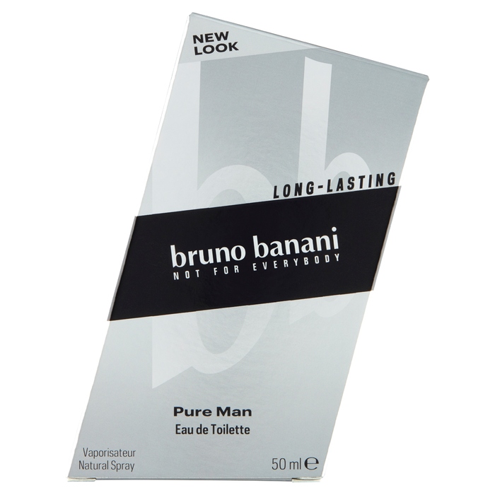 Чоловіча туалетна вода Bruno Banani Pure, 50 мл