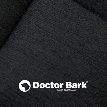 Сумка для подорожей з собакою Doctor Bark, зручна ковдра, підходить для алергіків, прання при 95°C, розмір X-Large, чорний колір