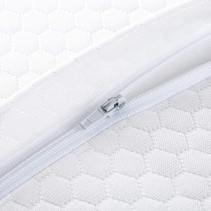 Наволочка для подушки Elviros дихаюча, сірого кольору, 64 x 38 x 10.5 см (тільки наволочка)