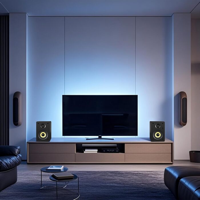 Акустична система Sanyun SW208 3' Bluetooth 5.0 - 60W, 2.0, для ПК, монітор (пара)