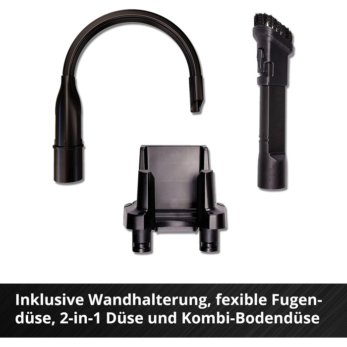 Акумуляторний ручний пилосос Einhell TE-SV 18 Li-Solo Power X-Change (18V, Li-Ion, бездротовий, без мішка, 3-ступенева фільтрація, Boost режим)