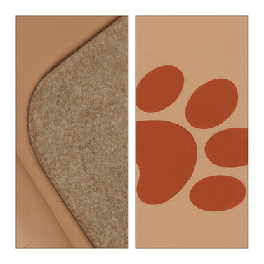 Relaxdays Dog Stairs, 4 Steps