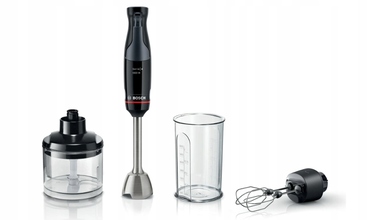 Занурювальний блендер Bosch MSM4B624, 1000 Вт, чорний