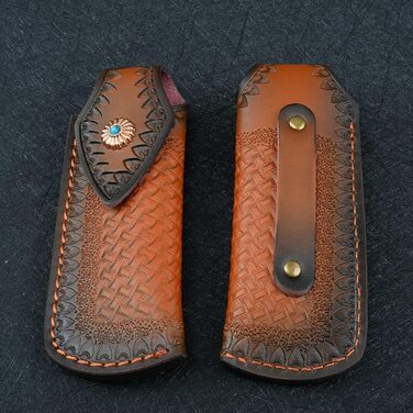 VG10 Damascus Steel Folding Pocket Knife for Men EDC Camping Outdoor Knife (Rückbiegung)