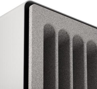 Корпус ПК HAVN Midi-Tower з 3 вентиляторами, Top Airflow, Tempered Glass (білий)