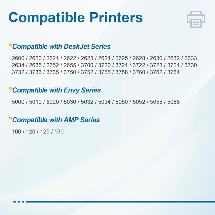 Картриджі HP 304XL чорні (2 шт.) — сумісні з HP Envy 5000, 5010, 5020, 5030, 5032 та HP Deskjet 2620, 2622, 2630, 3720, 3730, 3750, 3760, 3762