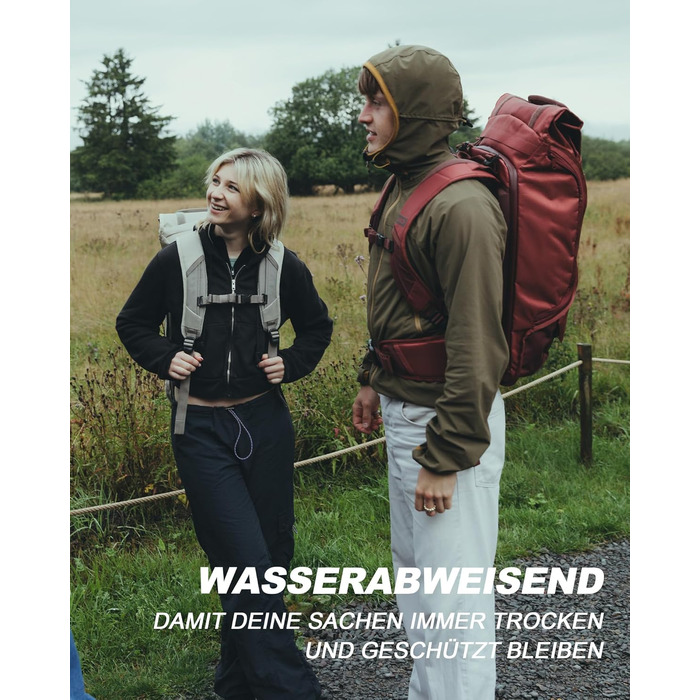 Рюкзак AEVOR Daypack 18 л, водовідштовхувальний, для ноутбука 15'', багато кишень, дихаюча спинка